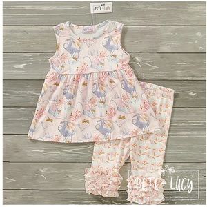 Pete+Lucy matching capri set